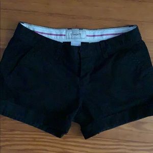 Black shorts